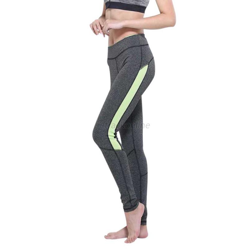 Curve Yoga Pant Women Slim Leggings Gym Fitness Workout
